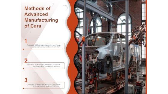 Methods Of Advanced Manufacturing Of Cars Ppt PowerPoint Presentation Professional Portrait PDF Methods Of Advanced Manufacturing Of Cars Ppt PowerPoint Presentation Professional Portrait PDF