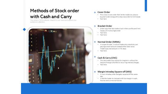 Methods Of Stock Order With Cash And Carry Ppt PowerPoint Presentation Pictures Structure PDF Methods Of Stock Order With Cash And Carry Ppt PowerPoint Presentation Pictures Structure PDF