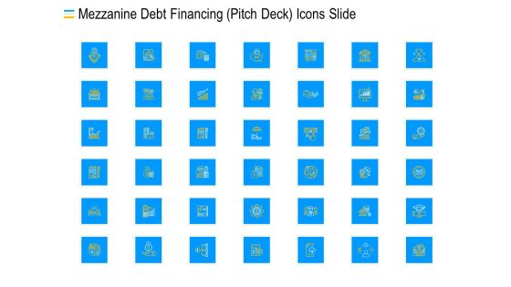 Mezzanine Debt Financing Pitch Deck Icons Slide Clipart PDF Mezzanine Debt Financing Pitch Deck Icons Slide Clipart PDF