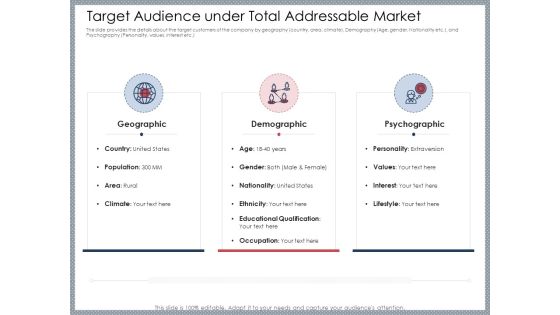 Mezzanine Venture Capital Funding Pitch Deck Target Audience Under Total Addressable Market Download PDF Mezzanine Venture Capital Funding Pitch Deck Target Audience Under Total Addressable Market Download PDF