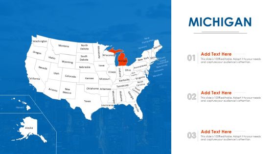 Michigan Map PowerPoint Presentation Ppt Template PDF Michigan Map PowerPoint Presentation Ppt Template PDF