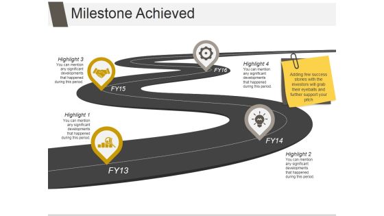 Milestone Achieved Ppt PowerPoint Presentation Show Milestone Achieved Ppt PowerPoint Presentation Show