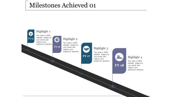 Milestones Achieved Template 1 Ppt PowerPoint Presentation File Visuals Milestones Achieved Template 1 Ppt PowerPoint Presentation File Visuals
