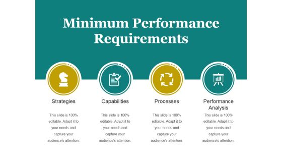 Minimum Performance Requirements Ppt PowerPoint Presentation Deck Minimum Performance Requirements Ppt PowerPoint Presentation Deck