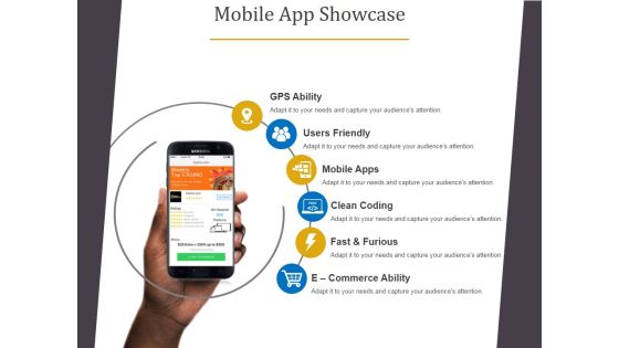 Mobile App Showcase Template 1 Ppt PowerPoint Presentation Model Example Mobile App Showcase Template 1 Ppt PowerPoint Presentation Model Example