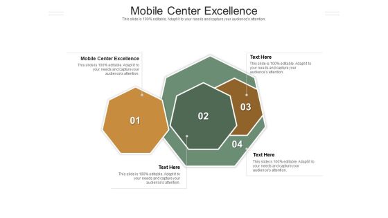 Mobile Center Excellence Ppt PowerPoint Presentation Pictures Graphics Example Cpb Pdf