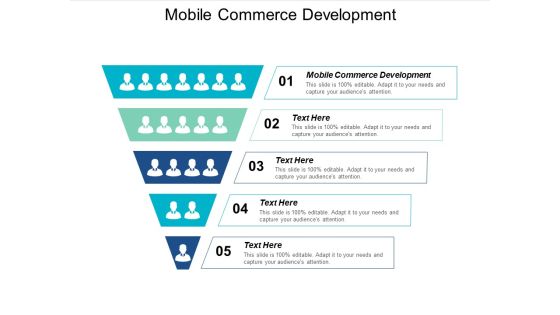 Mobile Commerce Development Ppt PowerPoint Presentation Visual Aids Example File Cpb