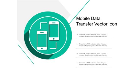 Mobile Data Transfer Vector Icon Ppt PowerPoint Presentation Layouts Microsoft PDF