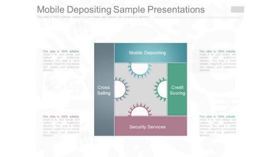 Mobile Depositing Sample Presentations Mobile Depositing Sample Presentations