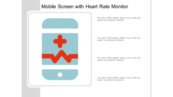Mobile Screen With Heart Rate Monitor Ppt Powerpoint Presentation Model Information Mobile Screen With Heart Rate Monitor Ppt Powerpoint Presentation Model Information