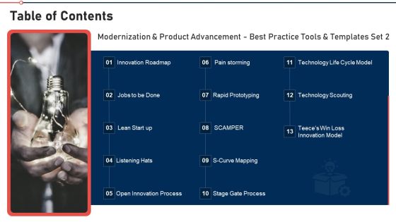 Modernization And Product Table Of Contents Inspiration PDF Modernization And Product Table Of Contents Inspiration PDF