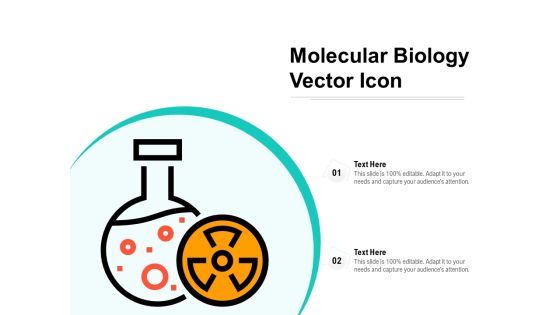 Molecular Biology Vector Icon Ppt PowerPoint Presentation File Example File PDF