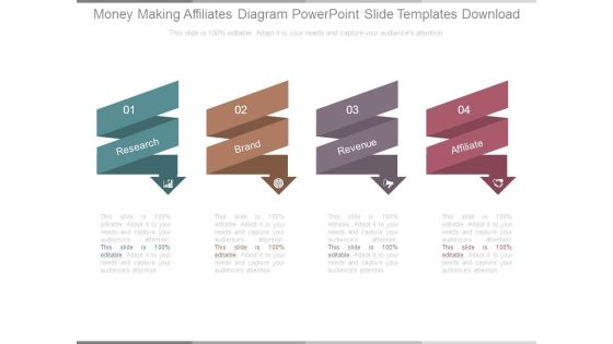 Money Making Affiliates Diagram Powerpoint Slide Templates Download Money Making Affiliates Diagram Powerpoint Slide Templates Download