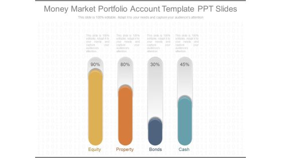 Money Market Portfolio Account Template Ppt Slides Money Market Portfolio Account Template Ppt Slides