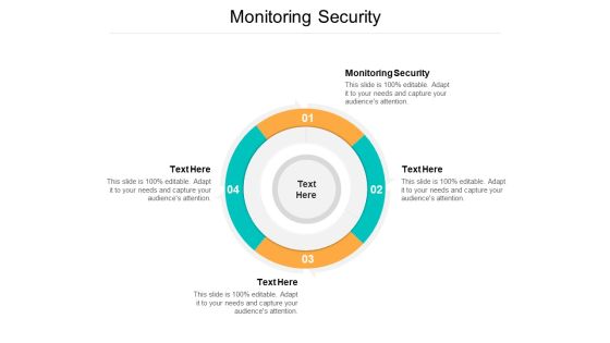 Monitoring Security Ppt PowerPoint Presentation Model Smartart Cpb
