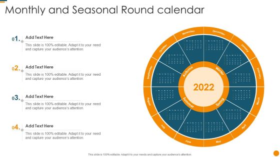 Monthly And Seasonal Round Calendar Icons PDF Monthly And Seasonal Round Calendar Icons PDF