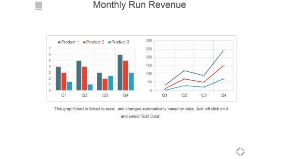 Monthly Run Revenue Ppt PowerPoint Presentation Show Styles Monthly Run Revenue Ppt PowerPoint Presentation Show Styles