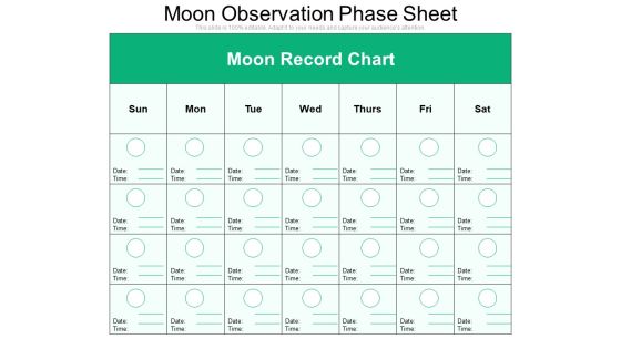 Moon Observation Phase Sheet Ppt PowerPoint Presentation File Visual Aids PDF Moon Observation Phase Sheet Ppt PowerPoint Presentation File Visual Aids PDF