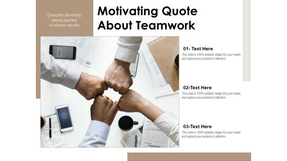 Motivating Quote About Teamwork Ppt PowerPoint Presentation Pictures Inspiration PDF Motivating Quote About Teamwork Ppt PowerPoint Presentation Pictures Inspiration PDF