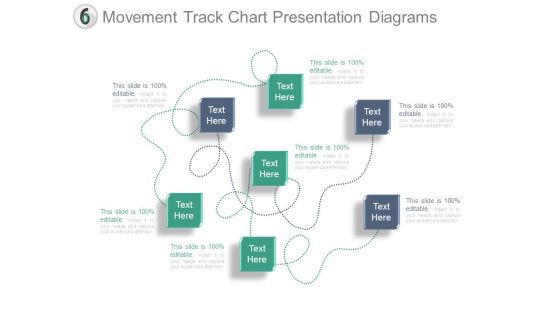 Movement Track Chart Presentation Diagrams Movement Track Chart Presentation Diagrams