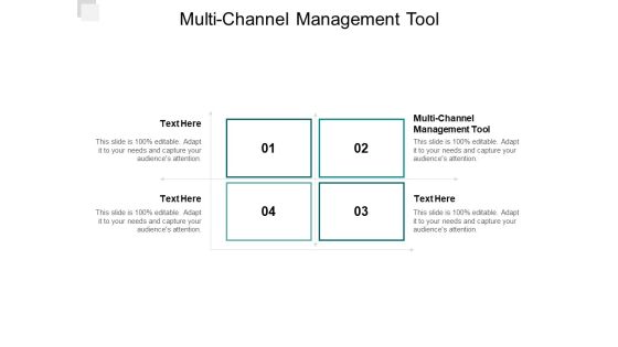 Multi Channel Management Tool Ppt PowerPoint Presentation Ideas Graphic Tips Cpb Multi Channel Management Tool Ppt PowerPoint Presentation Ideas Graphic Tips Cpb