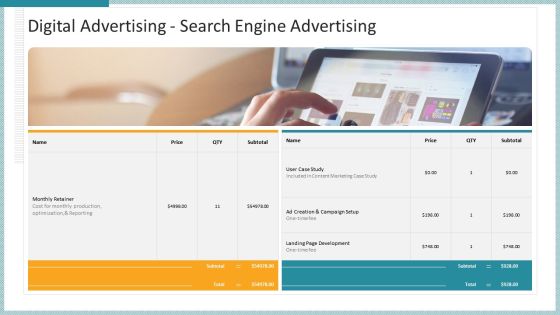 Multi Channel Marketing Business Proposal Template Digital Advertising Search Engine Advertising Microsoft PDF Multi Channel Marketing Business Proposal Template Digital Advertising Search Engine Advertising Microsoft PDF