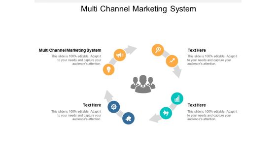 Multi Channel Marketing System Ppt PowerPoint Presentation Model Inspiration Cpb