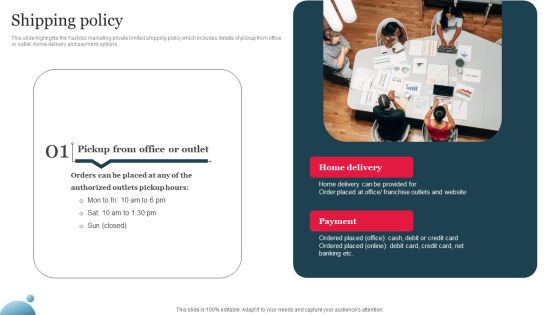 Multi Level Marketing Company Outline Shipping Policy Infographics PDF Multi Level Marketing Company Outline Shipping Policy Infographics PDF