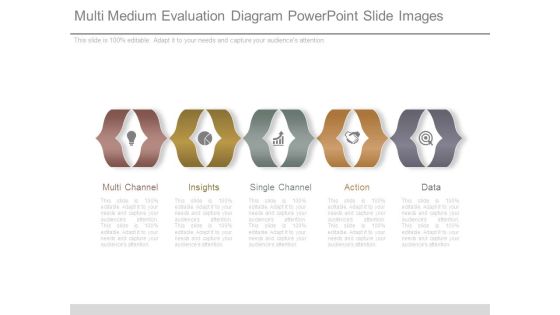Multi Medium Evaluation Diagram Powerpoint Slide Images Multi Medium Evaluation Diagram Powerpoint Slide Images