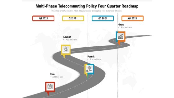 Multi Phase Telecommuting Policy Four Quarter Roadmap Introduction Multi Phase Telecommuting Policy Four Quarter Roadmap Introduction