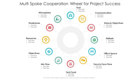 Multi Spoke Cooperation Wheel For Project Success Ppt PowerPoint Presentation File Introduction PDF Multi Spoke Cooperation Wheel For Project Success Ppt PowerPoint Presentation File Introduction PDF