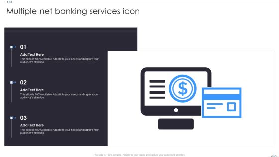 Multiple Net Banking Services Icon Demonstration PDF Multiple Net Banking Services Icon Demonstration PDF