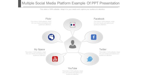 Multiple Social Media Platform Example Of Ppt Presentation Multiple Social Media Platform Example Of Ppt Presentation