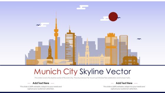 Munich City Skyline Vector PowerPoint Presentation PPT Template PDF Munich City Skyline Vector PowerPoint Presentation PPT Template PDF