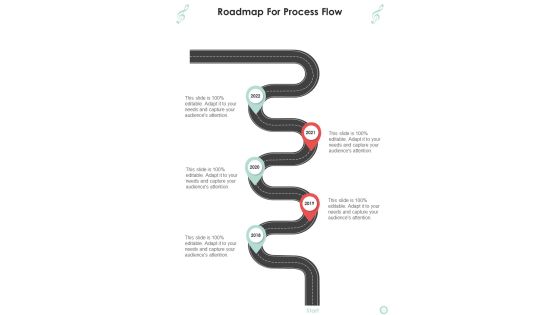 Musicians Function Proposal Roadmap For Process Flow One Pager Sample Example Document Musicians Function Proposal Roadmap For Process Flow One Pager Sample Example Document