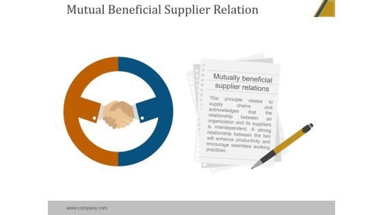 Mutual Beneficial Supplier Relation Ppt PowerPoint Presentation Rules Mutual Beneficial Supplier Relation Ppt PowerPoint Presentation Rules