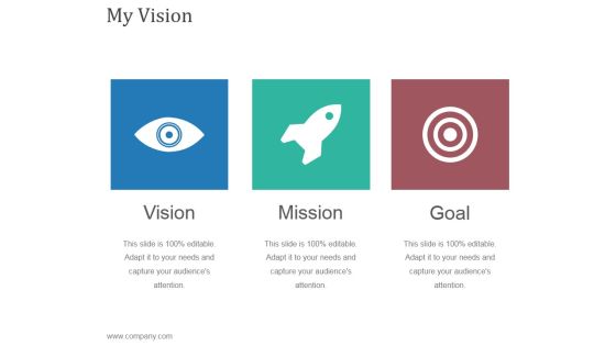 My Vision Ppt PowerPoint Presentation Gallery My Vision Ppt PowerPoint Presentation Gallery