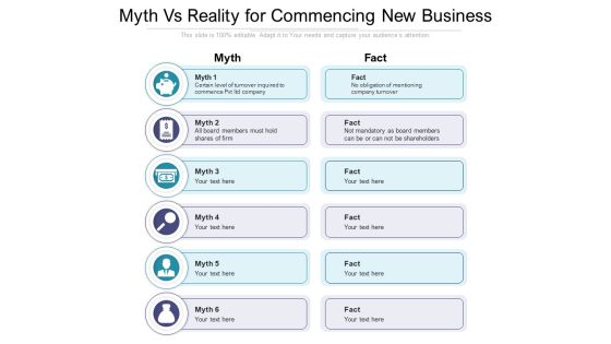 Myth Vs Reality For Commencing New Business Ppt PowerPoint Presentation File Summary PDF Myth Vs Reality For Commencing New Business Ppt PowerPoint Presentation File Summary PDF