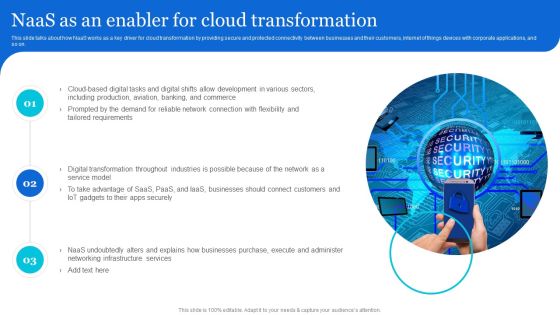 Naas Architectural Framework Naas As An Enabler For Cloud Transformation Brochure PDF