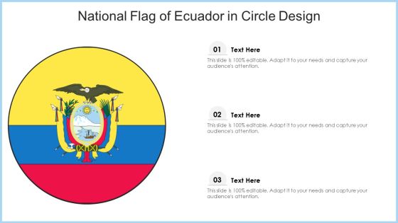 National Flag Of Ecuador In Circle Design Ppt PowerPoint Presentation File Files PDF National Flag Of Ecuador In Circle Design Ppt PowerPoint Presentation File Files PDF