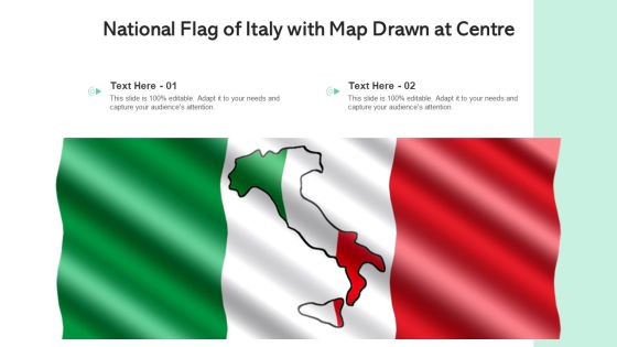 National Flag Of Italy With Map Drawn At Centre Ppt PowerPoint Presentation Gallery Summary PDF National Flag Of Italy With Map Drawn At Centre Ppt PowerPoint Presentation Gallery Summary PDF