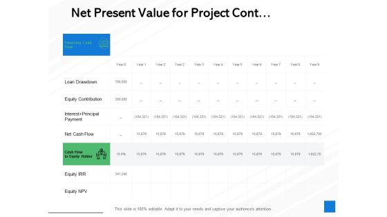 Net Present Value For Project Cont Ppt PowerPoint Presentation Pictures Templates Net Present Value For Project Cont Ppt PowerPoint Presentation Pictures Templates