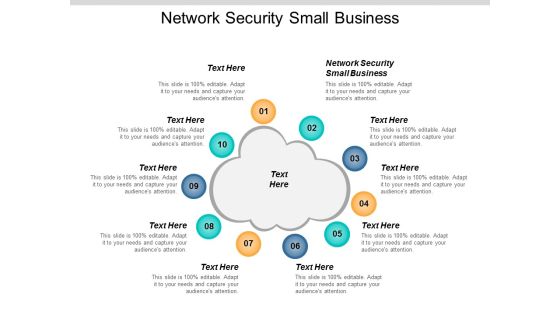 Network Security Small Business Ppt PowerPoint Presentation Gallery Ideas Cpb