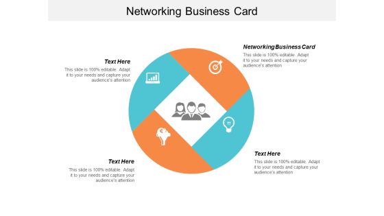 Networking Business Card Ppt Powerpoint Presentation Portfolio Background Designs Cpb