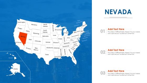 Nevada Map PowerPoint Presentation Ppt Template PDF Nevada Map PowerPoint Presentation Ppt Template PDF