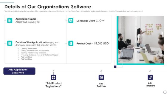 New Application Investment Presentation Details Of Our Organizations Software Summary PDF New Application Investment Presentation Details Of Our Organizations Software Summary PDF
