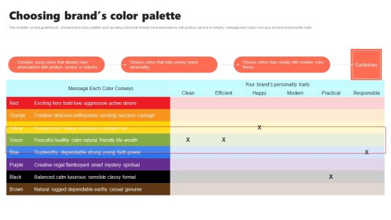 New Brand Introduction Plan Choosing Brands Color Palette Graphics PDF New Brand Introduction Plan Choosing Brands Color Palette Graphics PDF