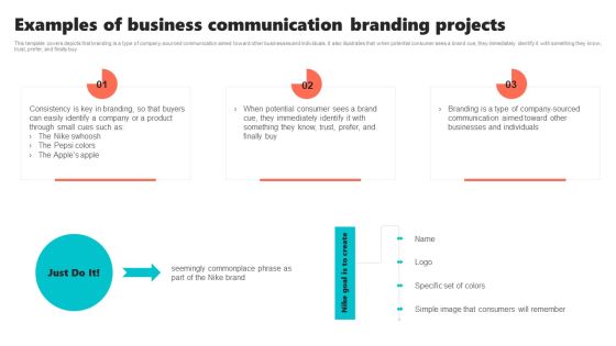 New Brand Introduction Plan Examples Of Business Communication Branding Projects Portrait PDF