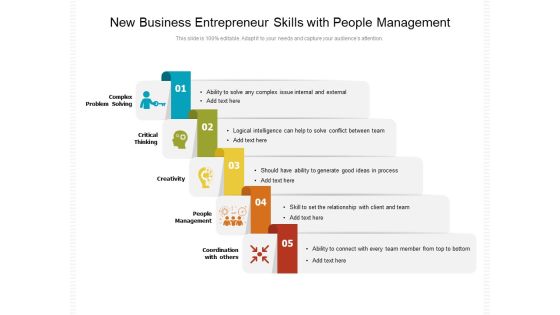 New Business Entrepreneur Skills With People Management Ppt PowerPoint Presentation Ideas Background Designs PDF New Business Entrepreneur Skills With People Management Ppt PowerPoint Presentation Ideas Background Designs PDF