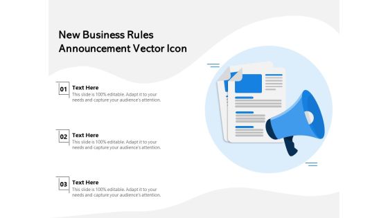 New Business Rules Announcement Vector Icon Ppt PowerPoint Presentation File Aids PDF New Business Rules Announcement Vector Icon Ppt PowerPoint Presentation File Aids PDF